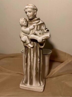 Old religious planter